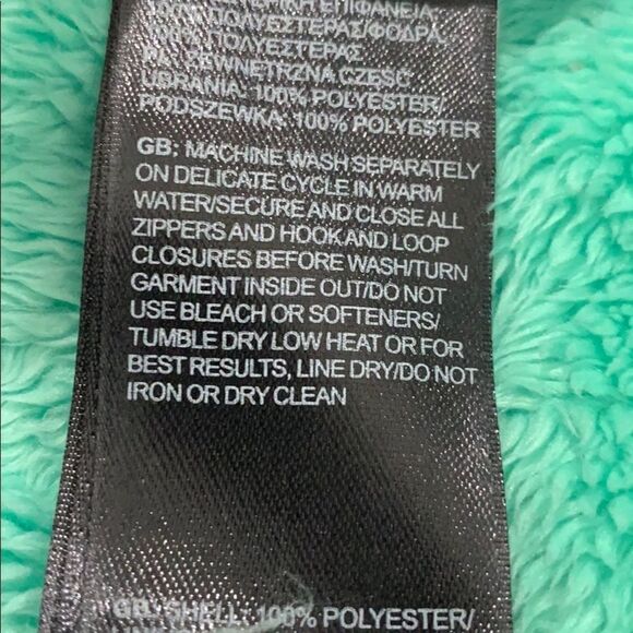 The North Face Osito 2 Women's Jacket | Mint Blue - Picture 6 of 7